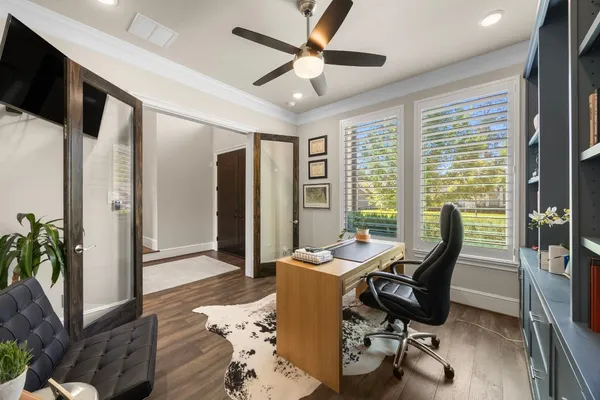 a large kitchen with kitchen island a large island in the center