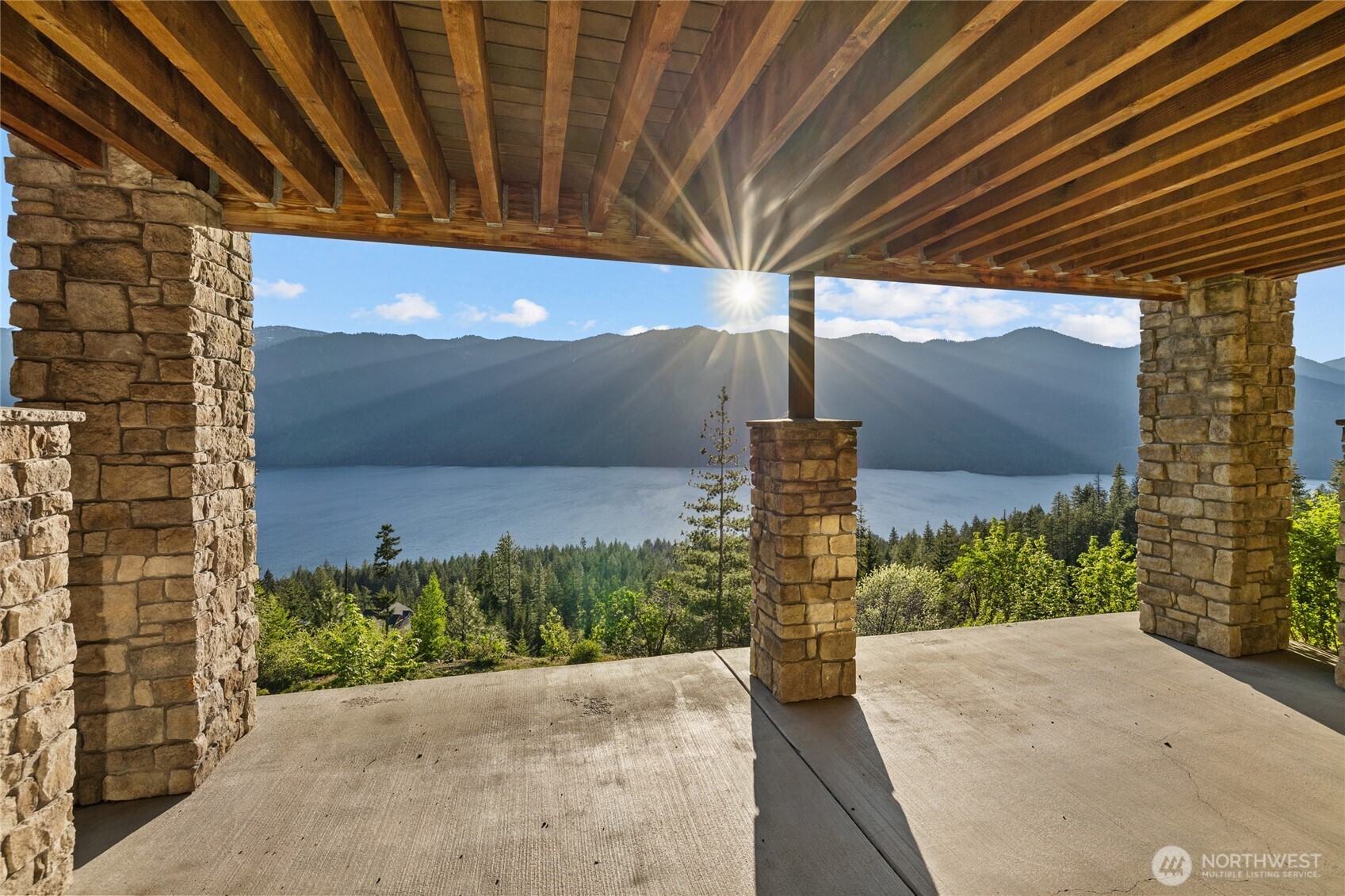 1481 Morgan Creek Road Ronald, WA 98940 - Photo 29 of 40 a view of a porch
