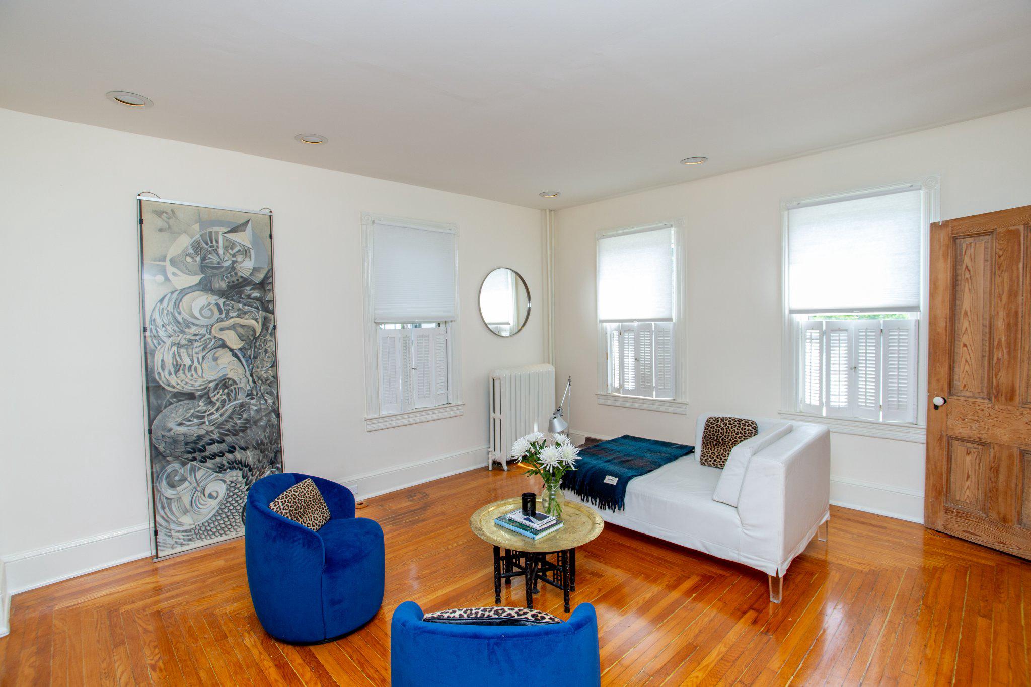 3 South Main Street Stockton, NJ 08559 - Photo 11 of 42 a living room with furniture and a fireplace