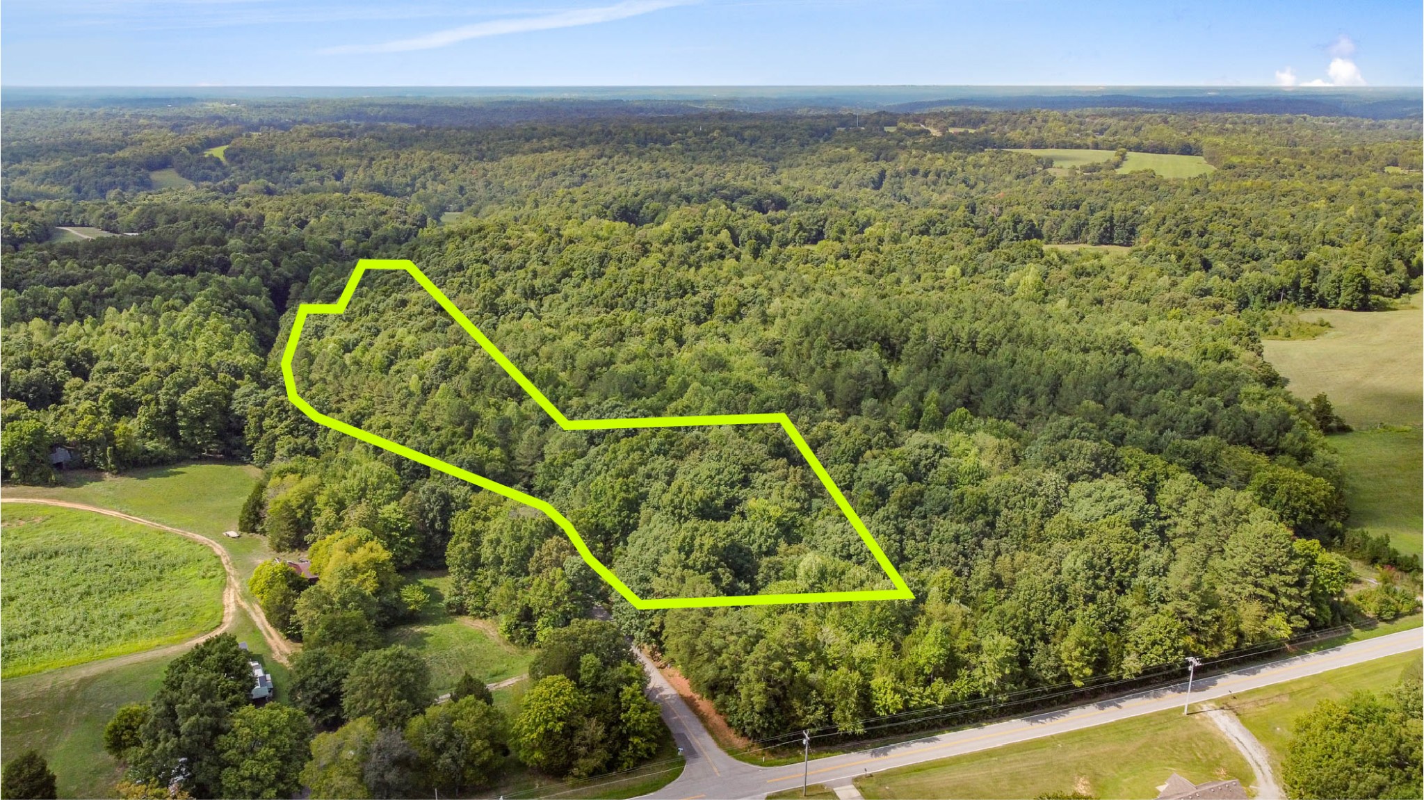2111 Moorefield Road Cunningham, TN 37052 - Photo 2 of 13 a view of a yard with a lake