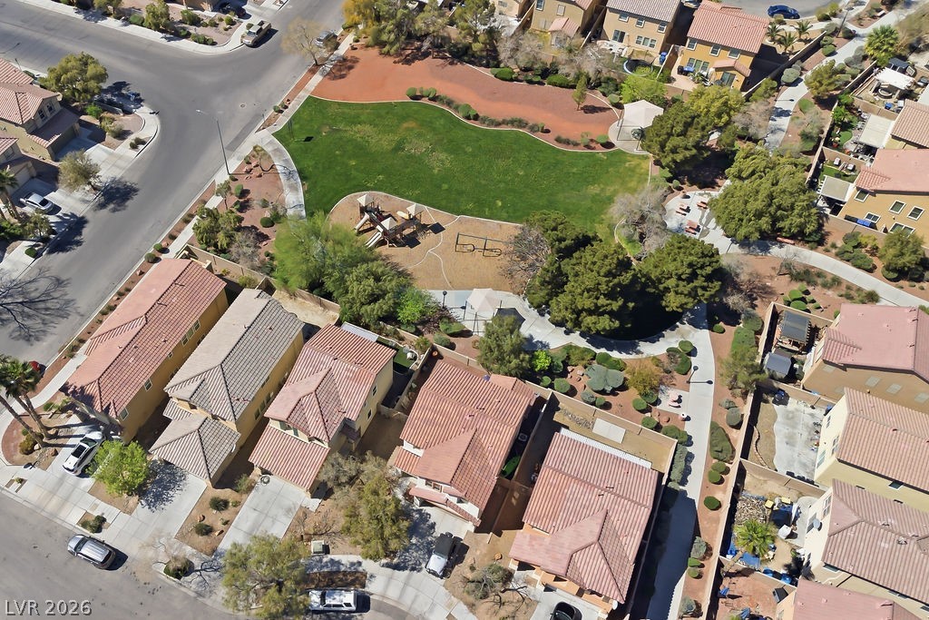 3409 Edinboro Ridge Avenue North Las Vegas, NV 89081 - Photo 41 of 51 Drone view of the community park & playground