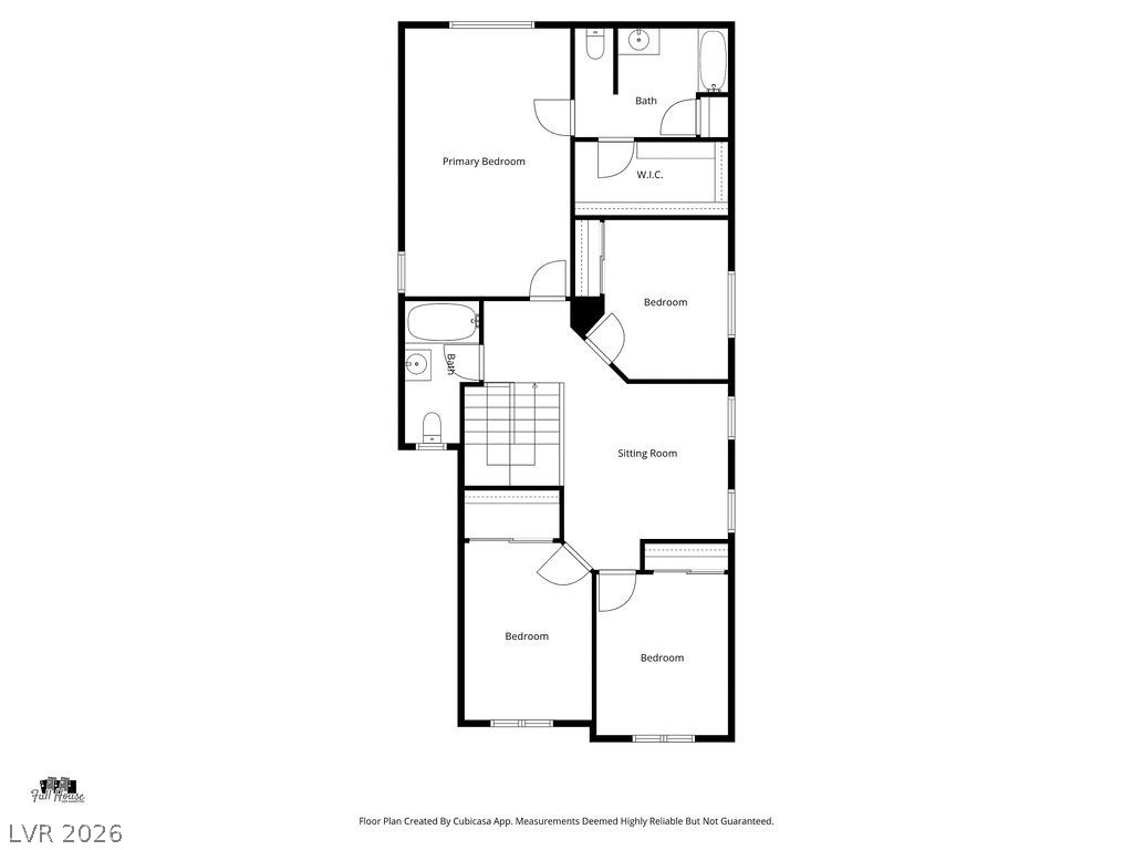 3409 Edinboro Ridge Avenue North Las Vegas, NV 89081 - Photo 50 of 51 Upstairs floor plan