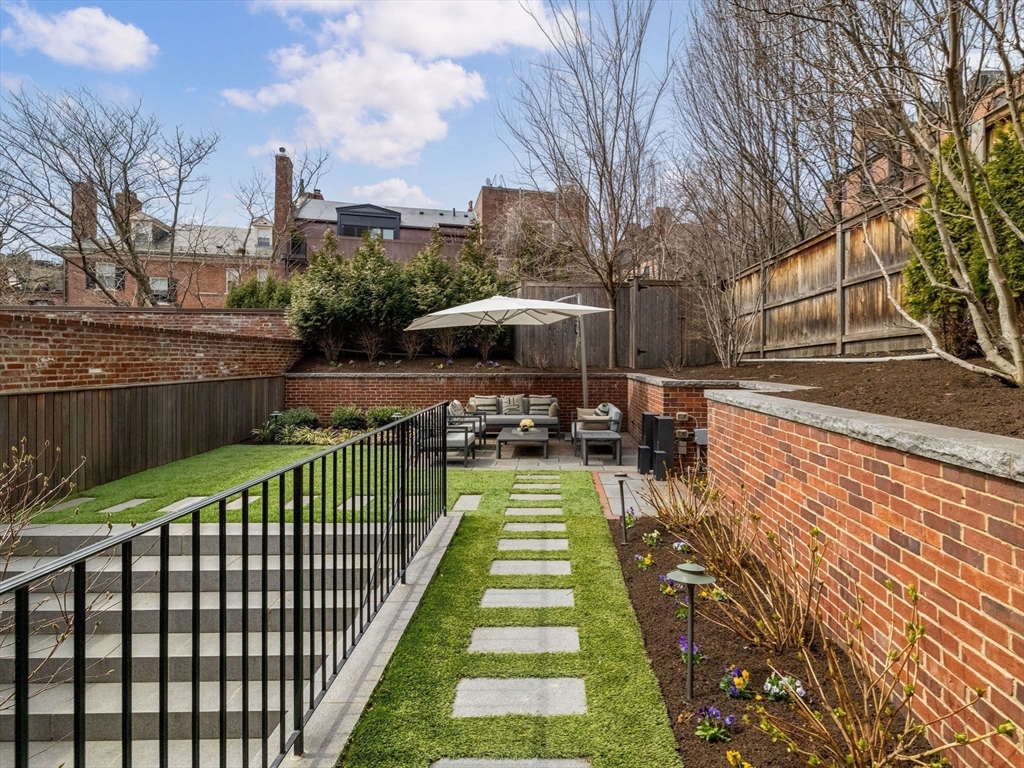 5 Joy Street, Unit 1 Boston, MA 02108 - Photo 14 of 32 a view of swimming pool with seating area