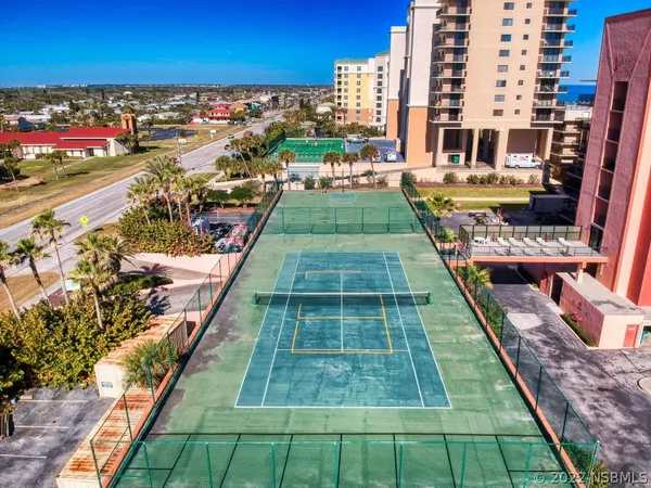 a front view of a building