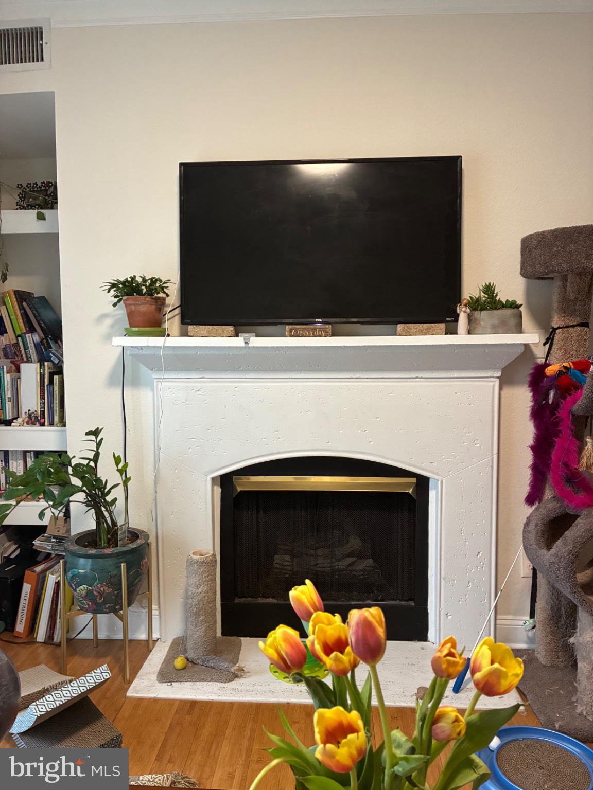 1571 Spring Gate Dr., Unit 6206 McLean, VA 22102 - Photo 16 of 26 Cozy living space with vibrant blooms.