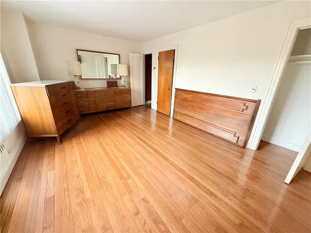 a view of a livingroom with a window