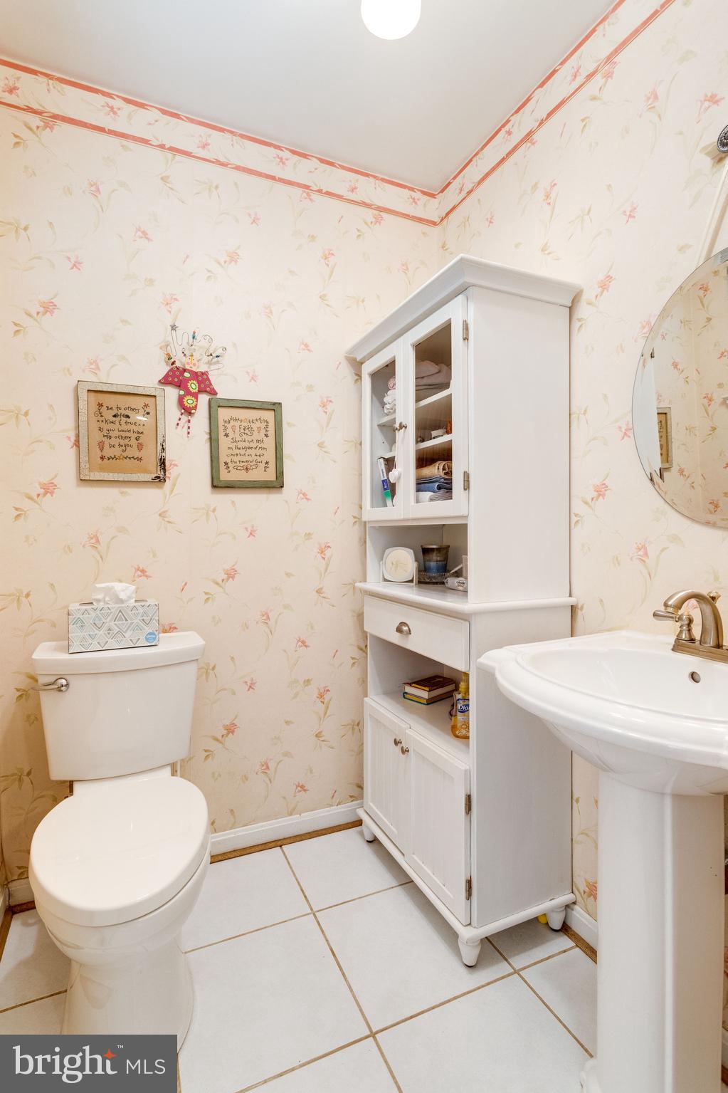 8609 Clydesdale Road Springfield, VA 22151 - Photo 14 of 43 Remodeled Main Level Half Bath