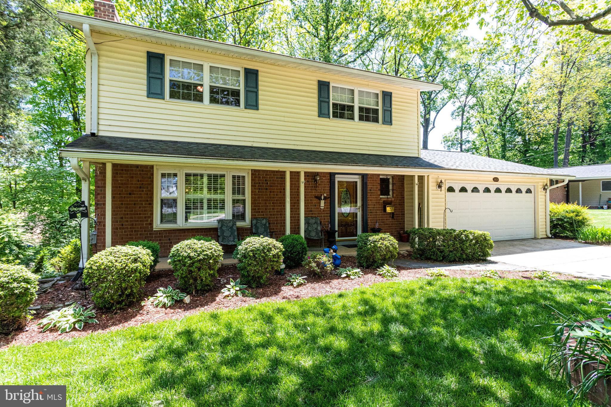 8609 Clydesdale Road Springfield, VA 22151 - Photo 3 of 43 Low Maintenance Yard with Perennial Plants