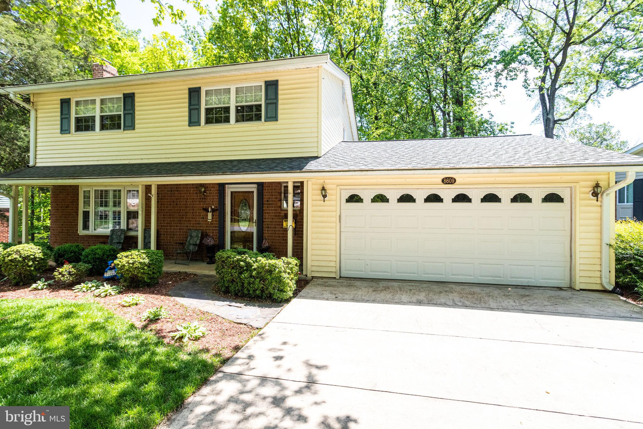 8609 Clydesdale Road Springfield, VA 22151 - Photo 4 of 43 Oversized Two Car Garage with Shop/Tool Space