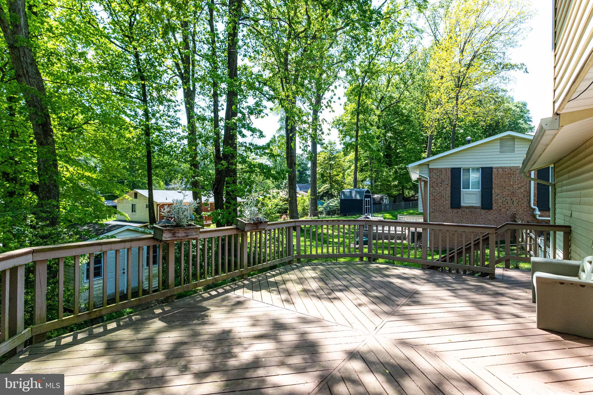 8609 Clydesdale Road Springfield, VA 22151 - Photo 37 of 43 Large Low Maintenance Deck