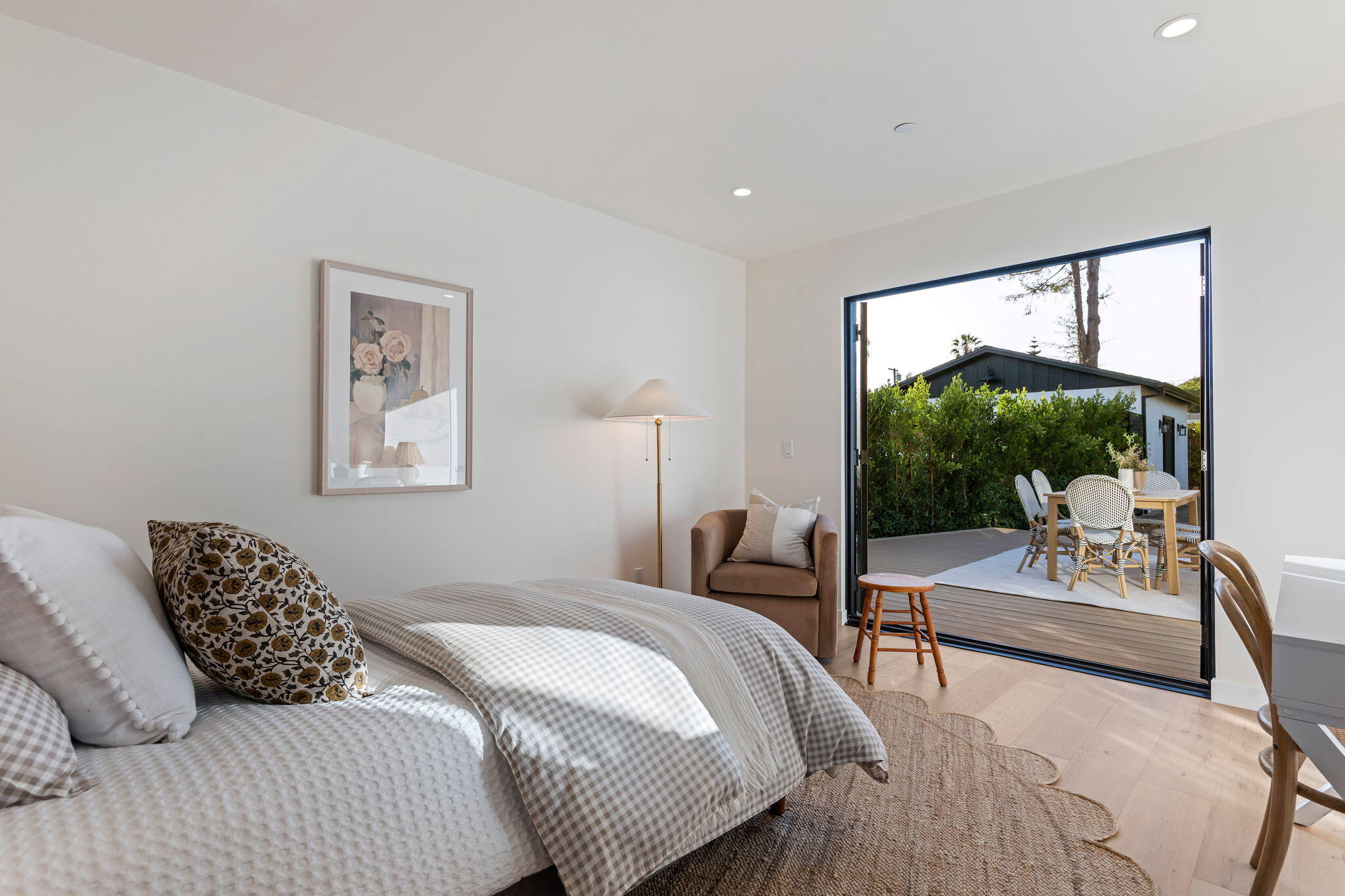 357 Oliver Road Santa Barbara, CA 93109 - Photo 23 of 36 Bedroom 3 Opens to Backyard