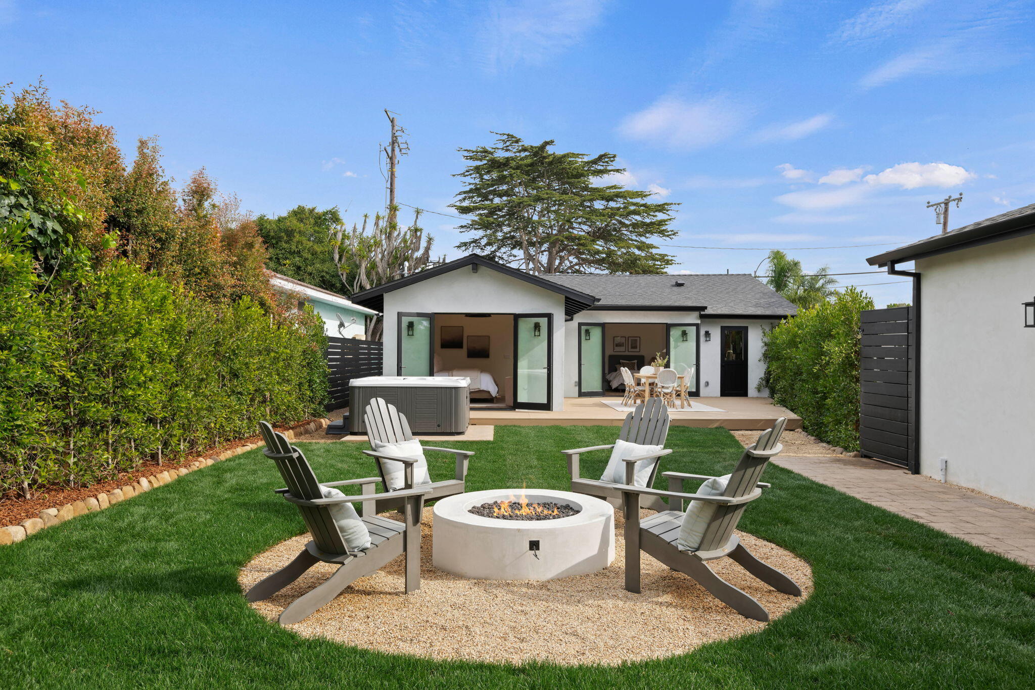 357 Oliver Road Santa Barbara, CA 93109 - Photo 26 of 35 Built-in Fire Pit