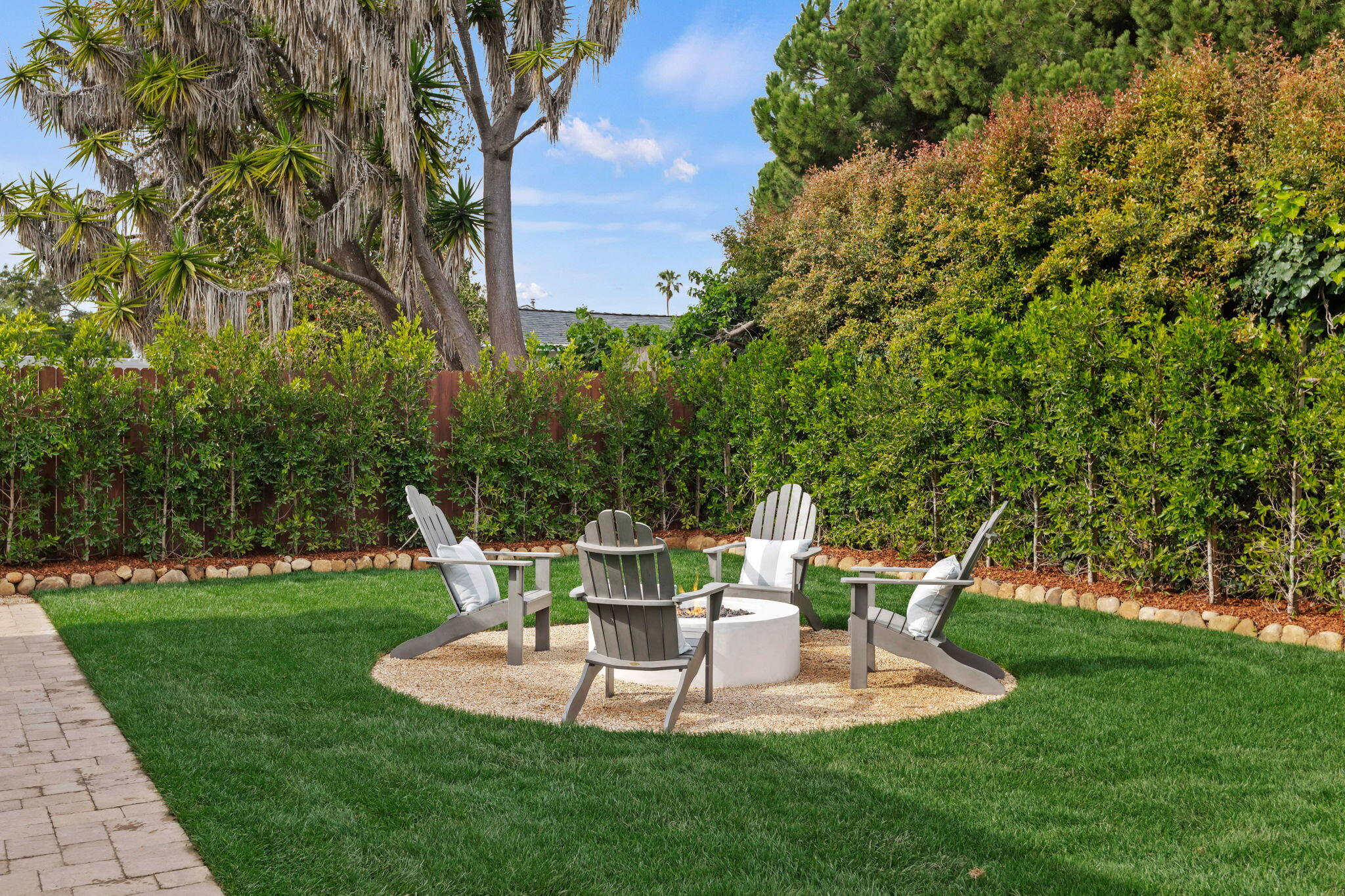 357 Oliver Road Santa Barbara, CA 93109 - Photo 28 of 35 Private Backyard