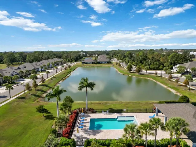 an aerial view of tennis court