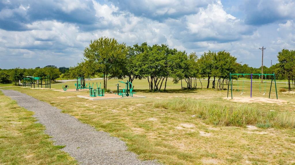 915 Anchor Way Bluff Dale, TX 76433 - Photo 33 of 37 a view of yard with swimming pool and green space