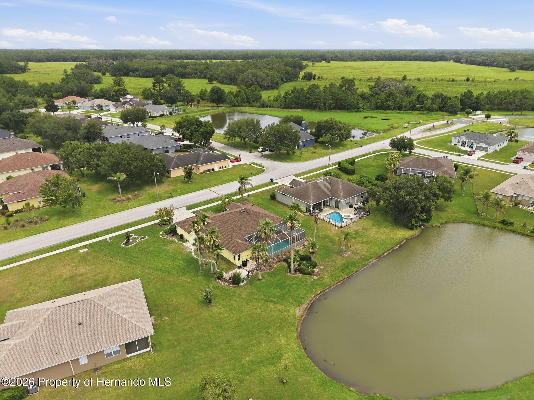 18131 Rivard Boulevard Brooksville, FL 34604 - Photo 58 of 66 an aerial view of a house