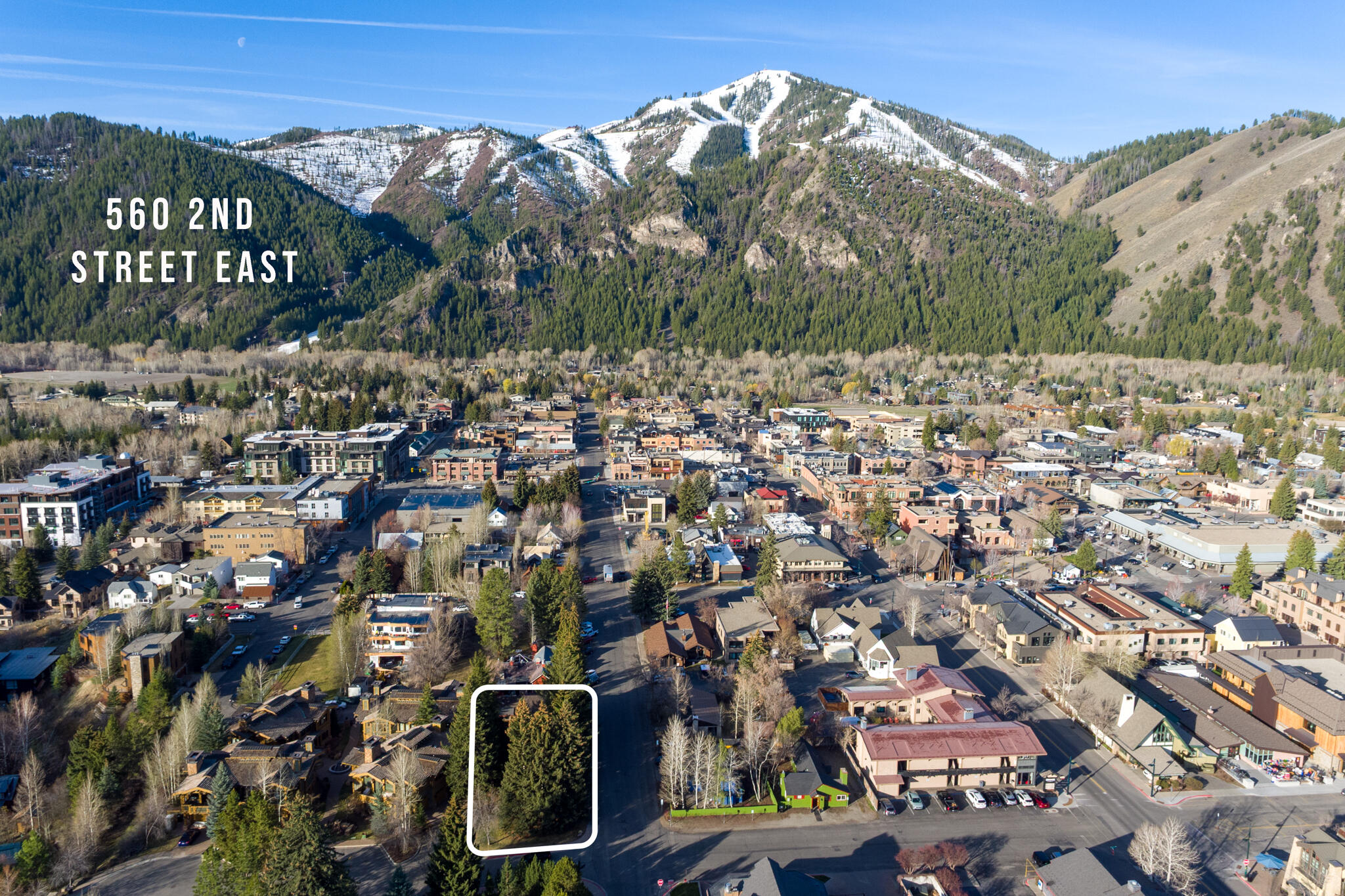 560 Second Street East Ketchum, ID 83340 - Photo 1 of 32 Aerial-Baldy