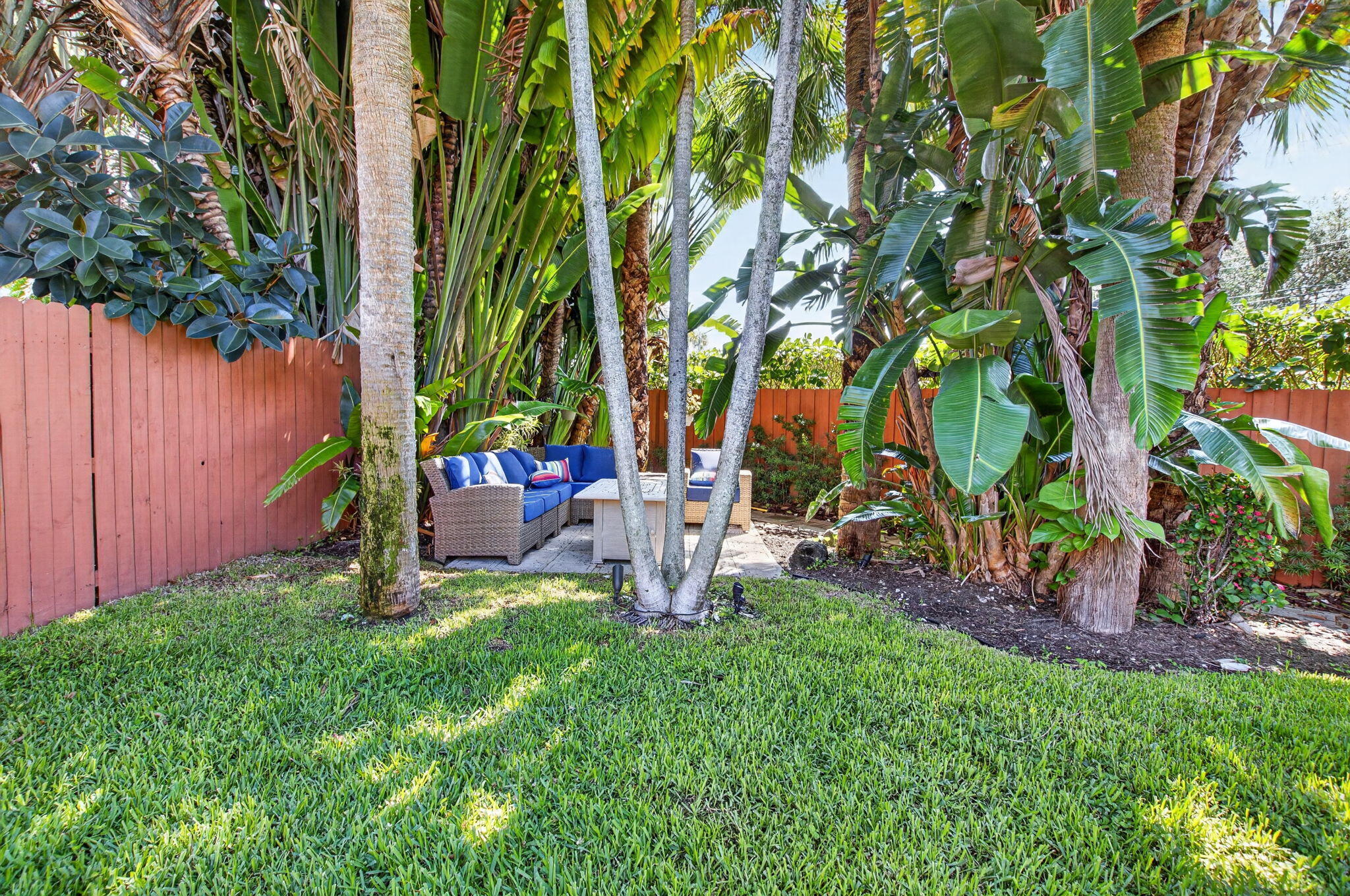 1365 East Barwick Ranch Circle Delray Beach, FL 33445 - Photo 58 of 77 a view of a park with large trees