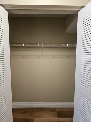 a view of closet