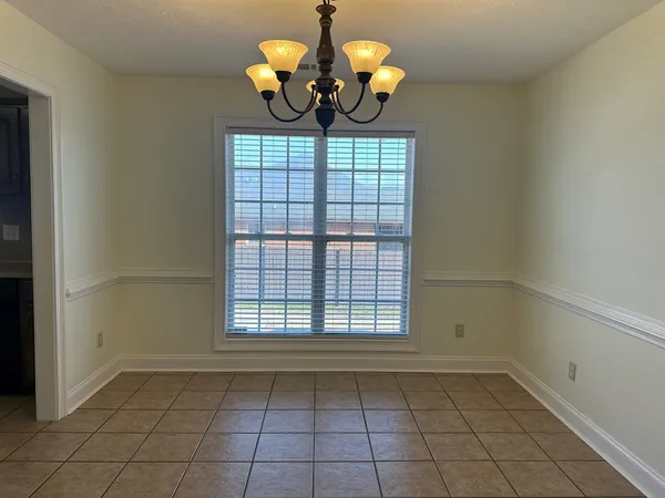 a view of an entryway with a window