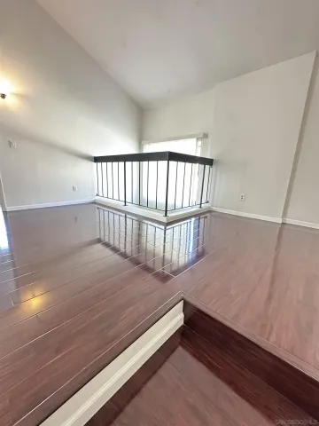 a view of wooden floor