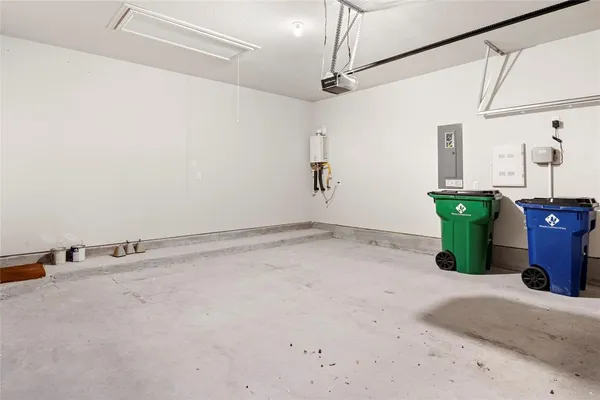 a backyard of a house