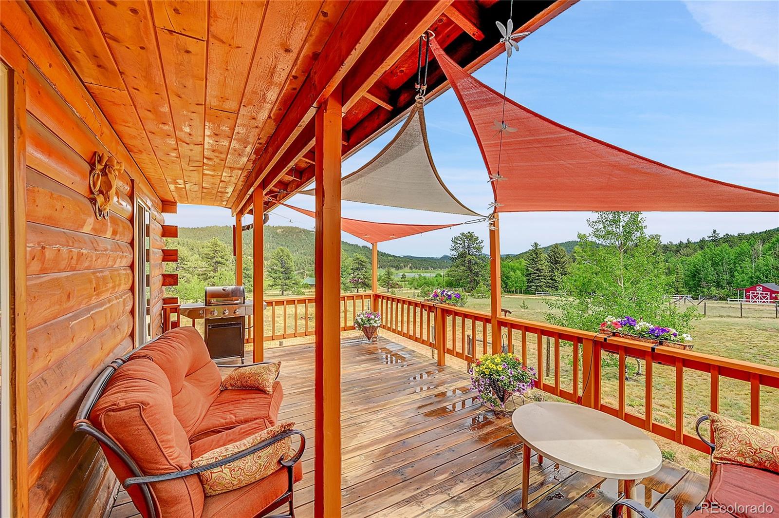 174 Saddlestring Road Bailey, CO 80421 - Photo 2 of 15 a outdoor view with sitting space