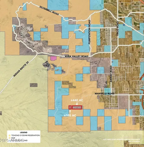 $3,207,500 | 545-acres West Manville Road, Marana, AZ 85653