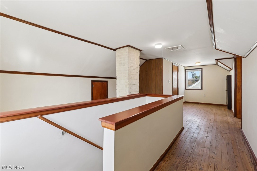 4252 Ridgeview Road Cleveland, OH 44144 - Photo 17 of 37 Corridor with hardwood / wood-style floors and baseboards