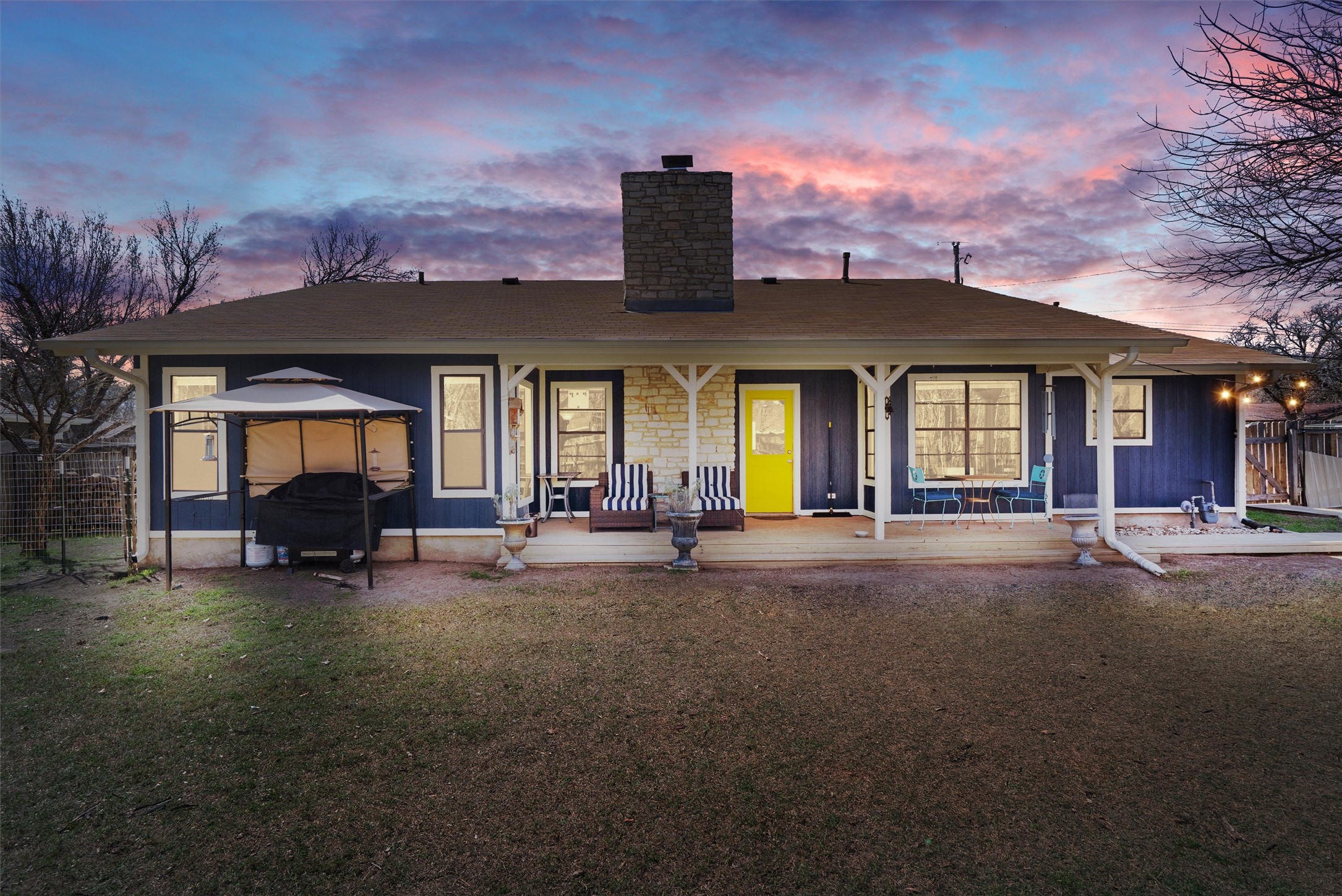 3309 Buffalo Springs Trail Georgetown, TX 78628 - Photo 32 of 36 a view of a building with a bench in front of house