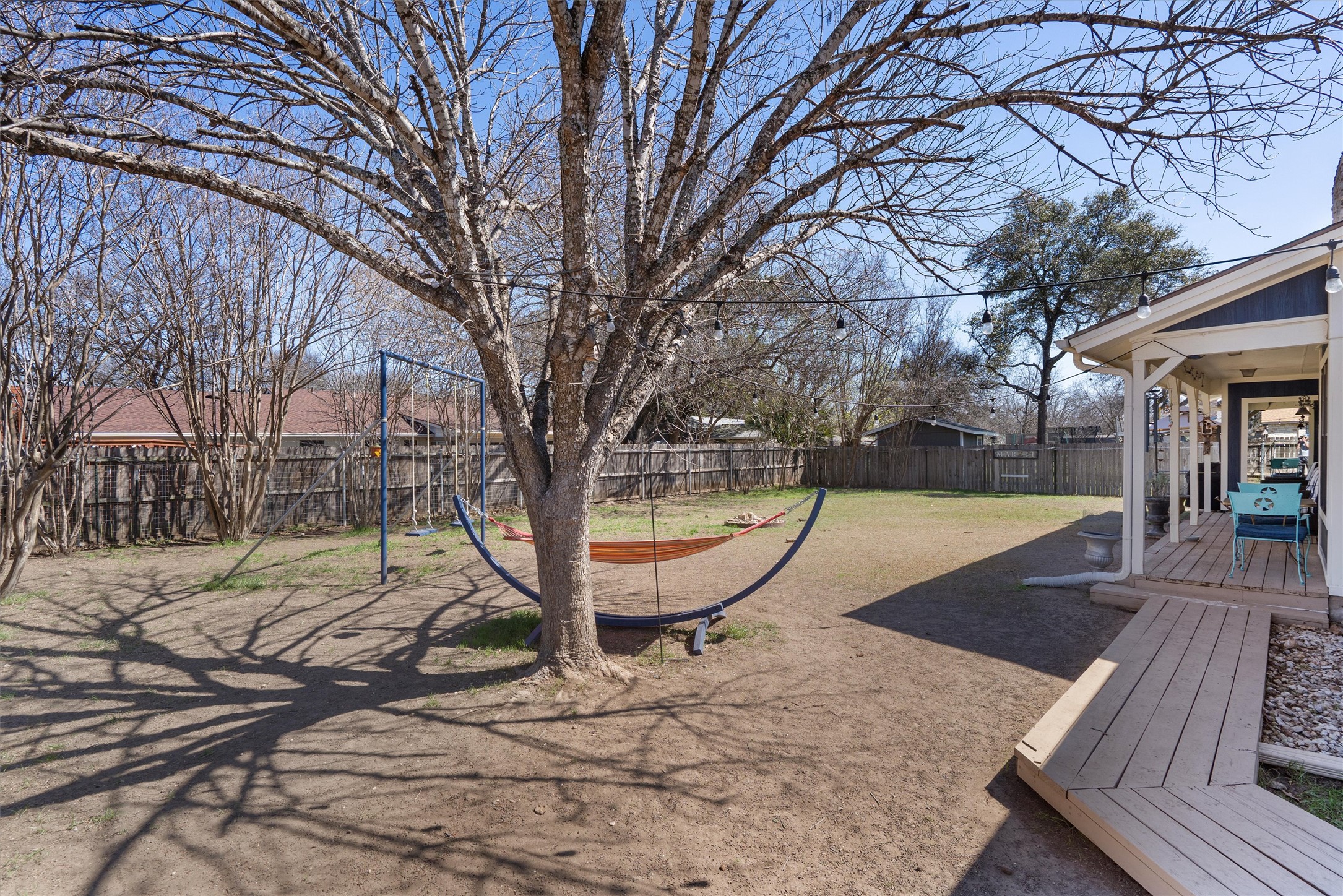 3309 Buffalo Springs Trail Georgetown, TX 78628 - Photo 35 of 36 a view of outdoor space and deck
