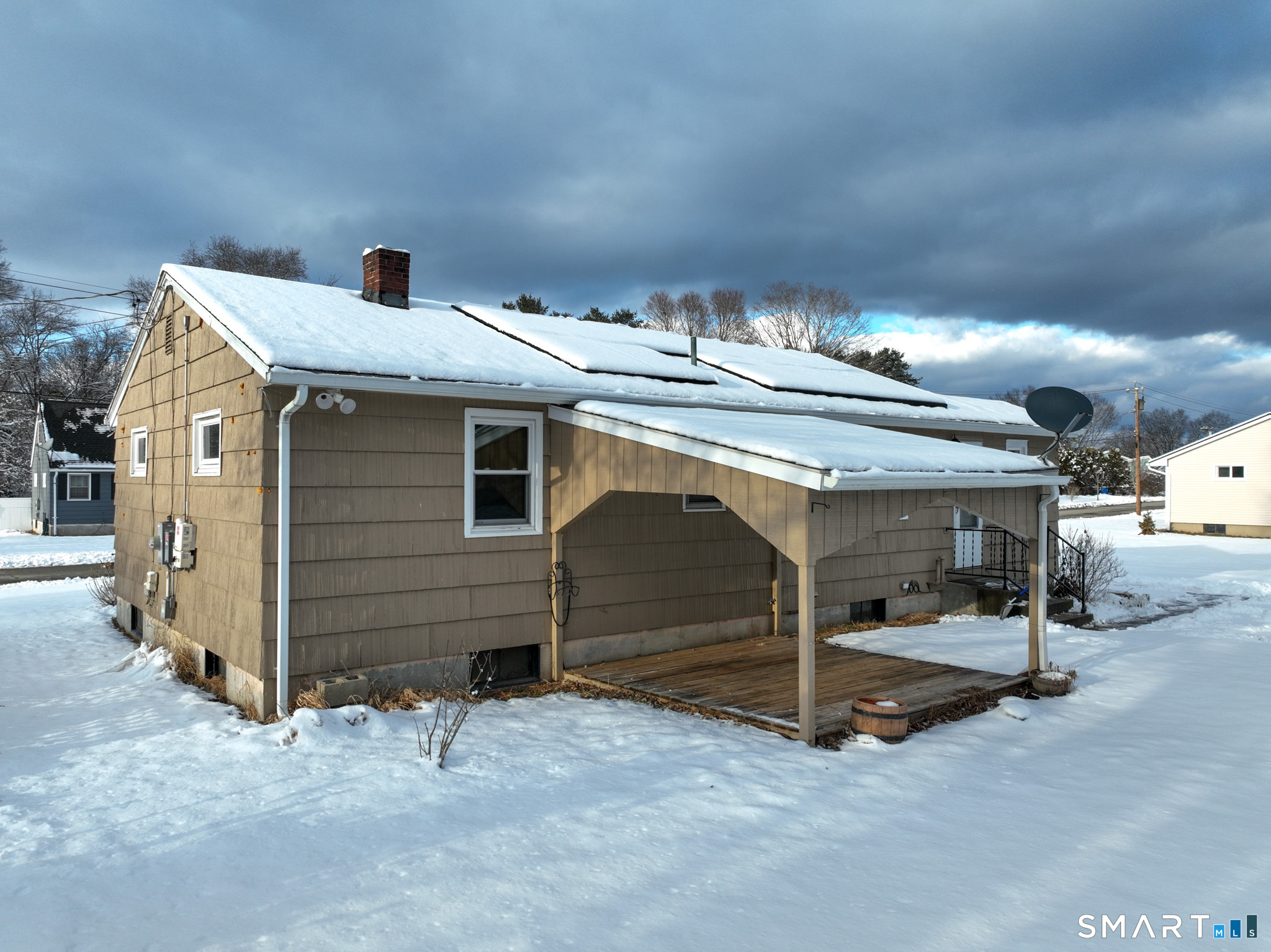 19 Plaza Street Brooklyn, CT 06234 - Photo 31 of 33 a view of a house with a garage