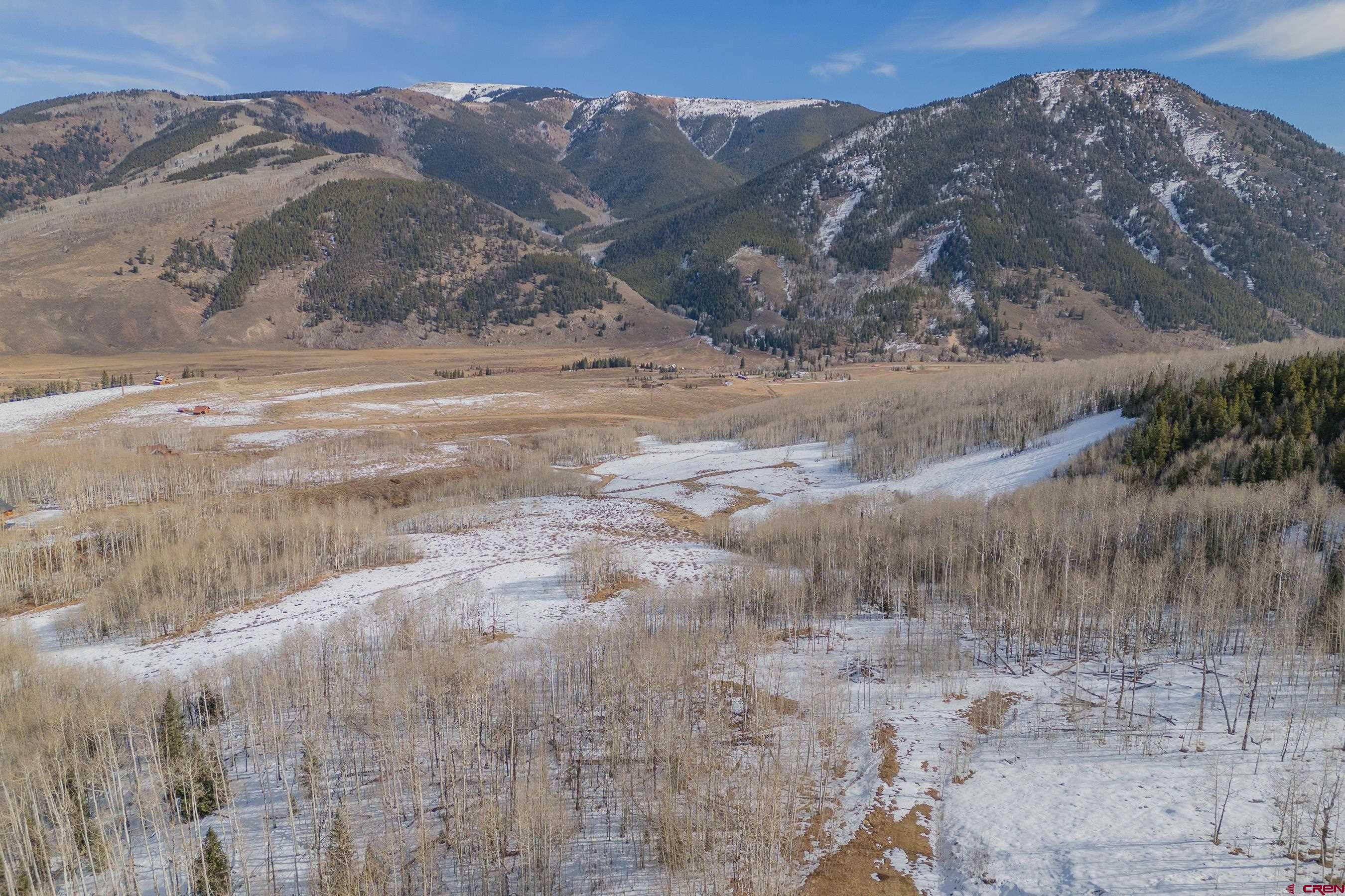 1363 Red Mountain Ranch Road Crested Butte, CO 81224 - Photo 30 of 38 a view of a dry yard with mountains in the background