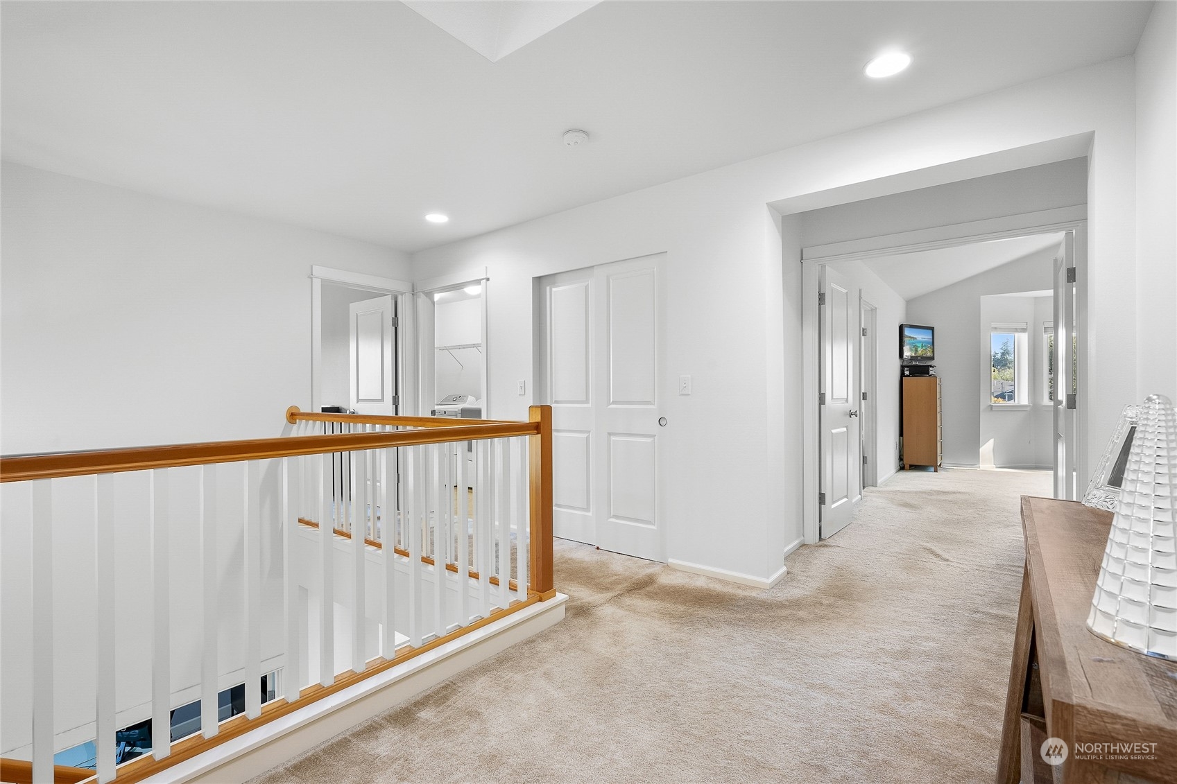 3412 171st Place Southeast Bothell, WA 98012 - Photo 28 of 40 a view of a hallway with staircase