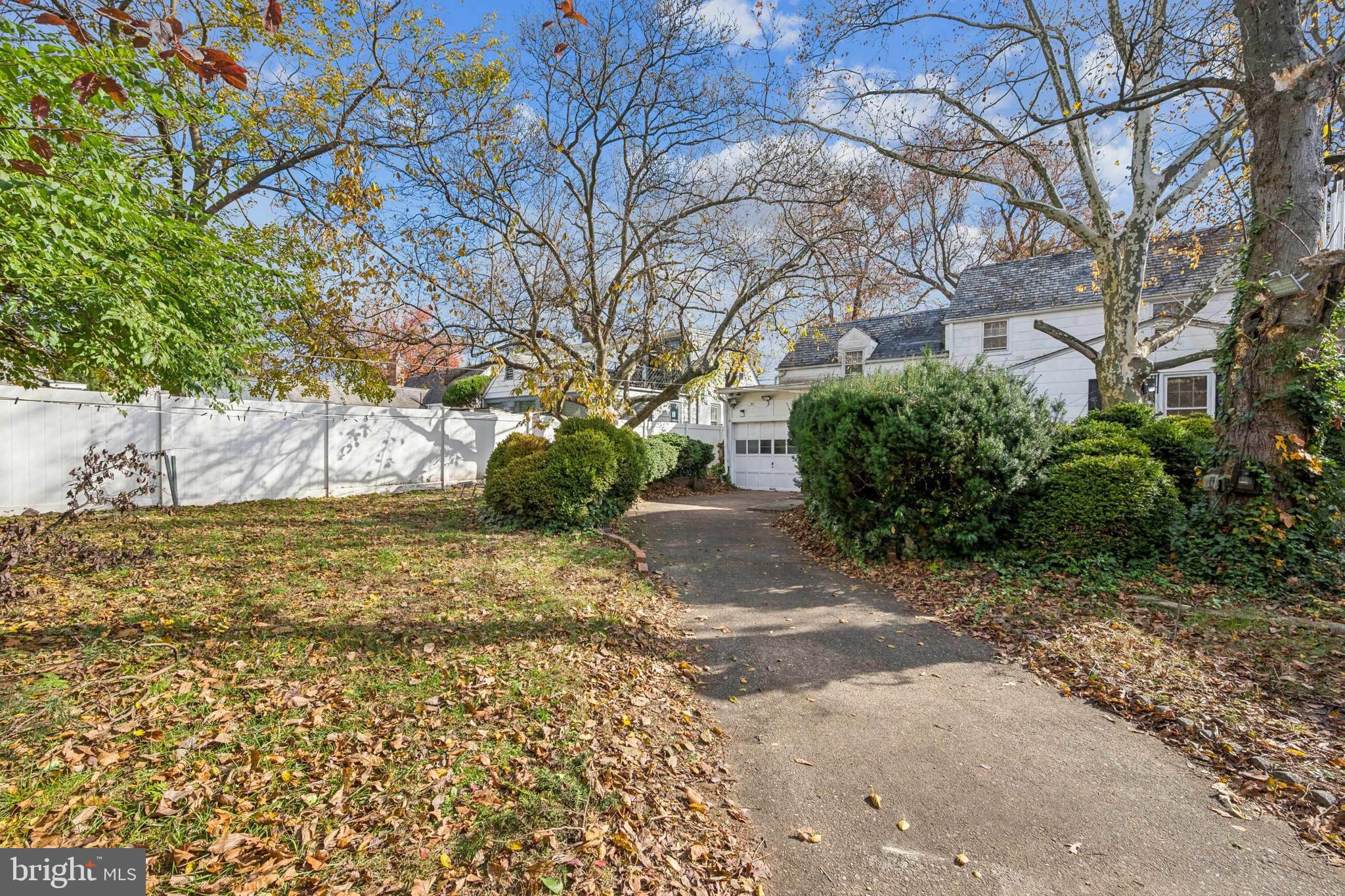 4817 Browning Road Pennsauken, NJ 08109 - Photo 24 of 25 a view of a yard with plants and trees