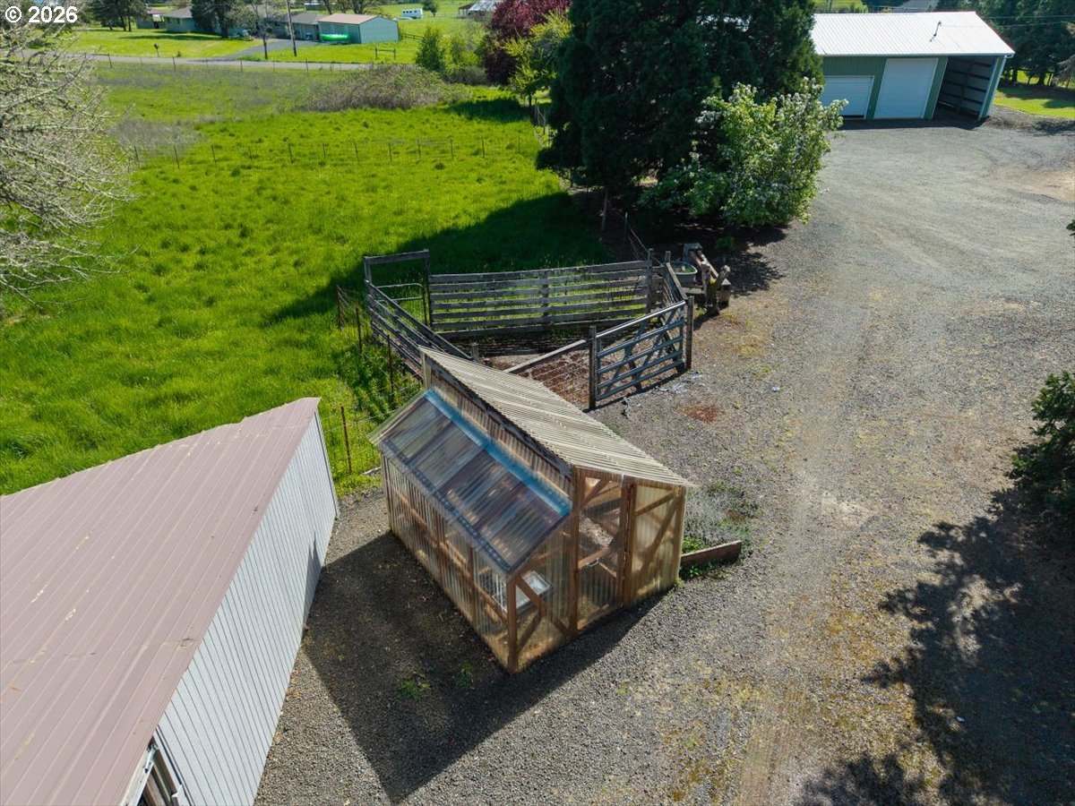 2035 Primrose Loop Philomath, OR 97370 - Photo 24 of 48 a view of a garden with an outdoor space