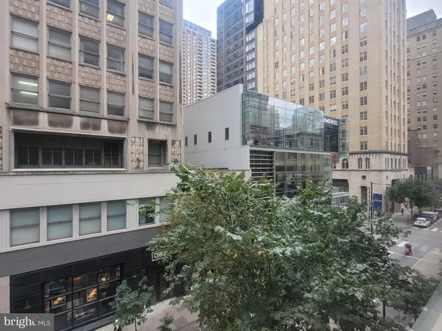 a front view of a building