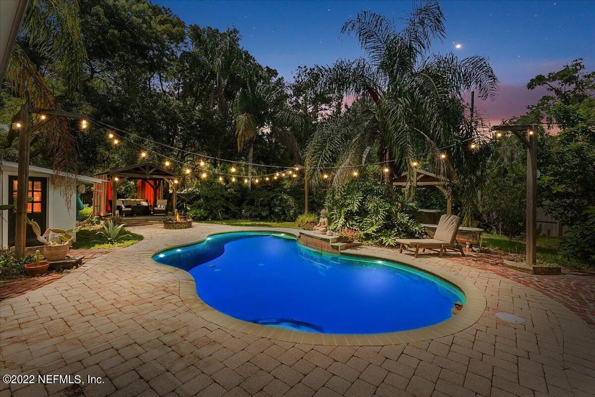 2704 Loretto Road Jacksonville, FL 32223 - Photo 25 of 38 17-Pool at Night