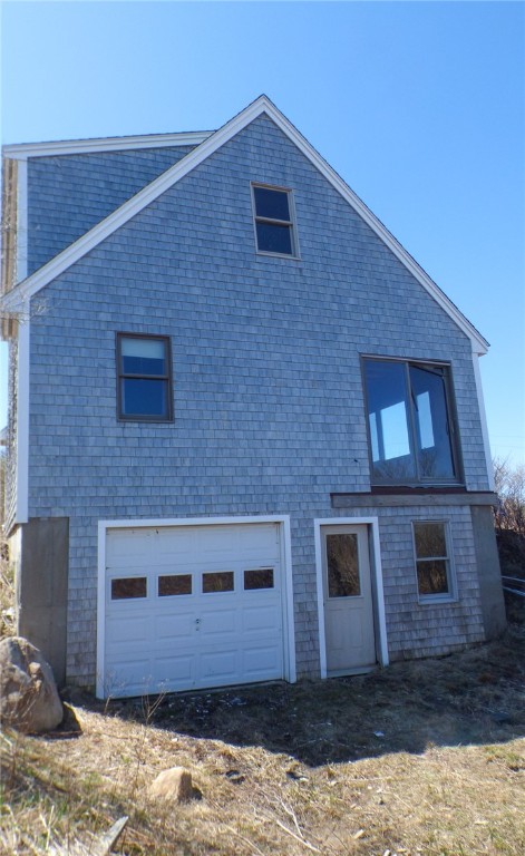 245 SE Road Block Island, RI 02807 - Photo 4 of 11 garage and basement entrance