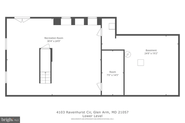 a living room with furniture a couch and wooden floor