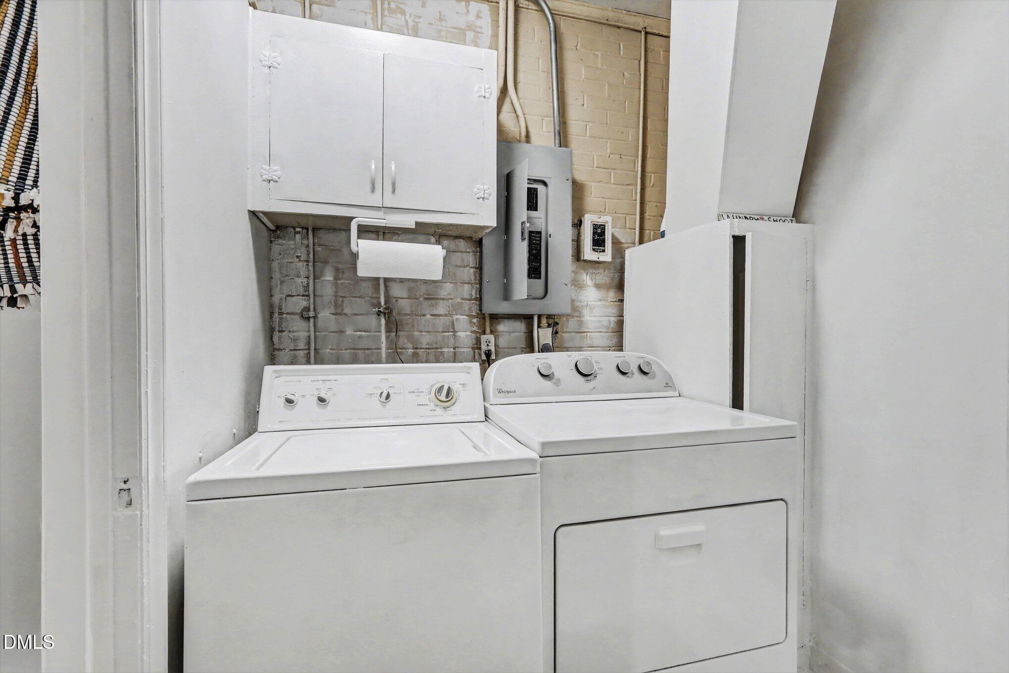 3719 Old Chapel Hill Road Durham, NC 27707 - Photo 21 of 33 a utility room with dryer and washer
