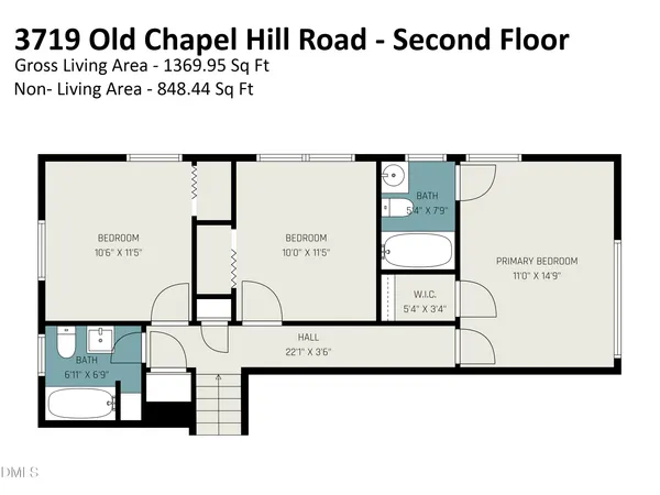 $305,000 | 3719 Old Chapel Hill Road, Durham, NC 27707