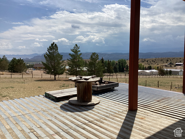 3 Red Circle, Unit 19 Manila, UT 84046 - Photo 19 of 29 Deck featuring a mountain view and a view of countryside