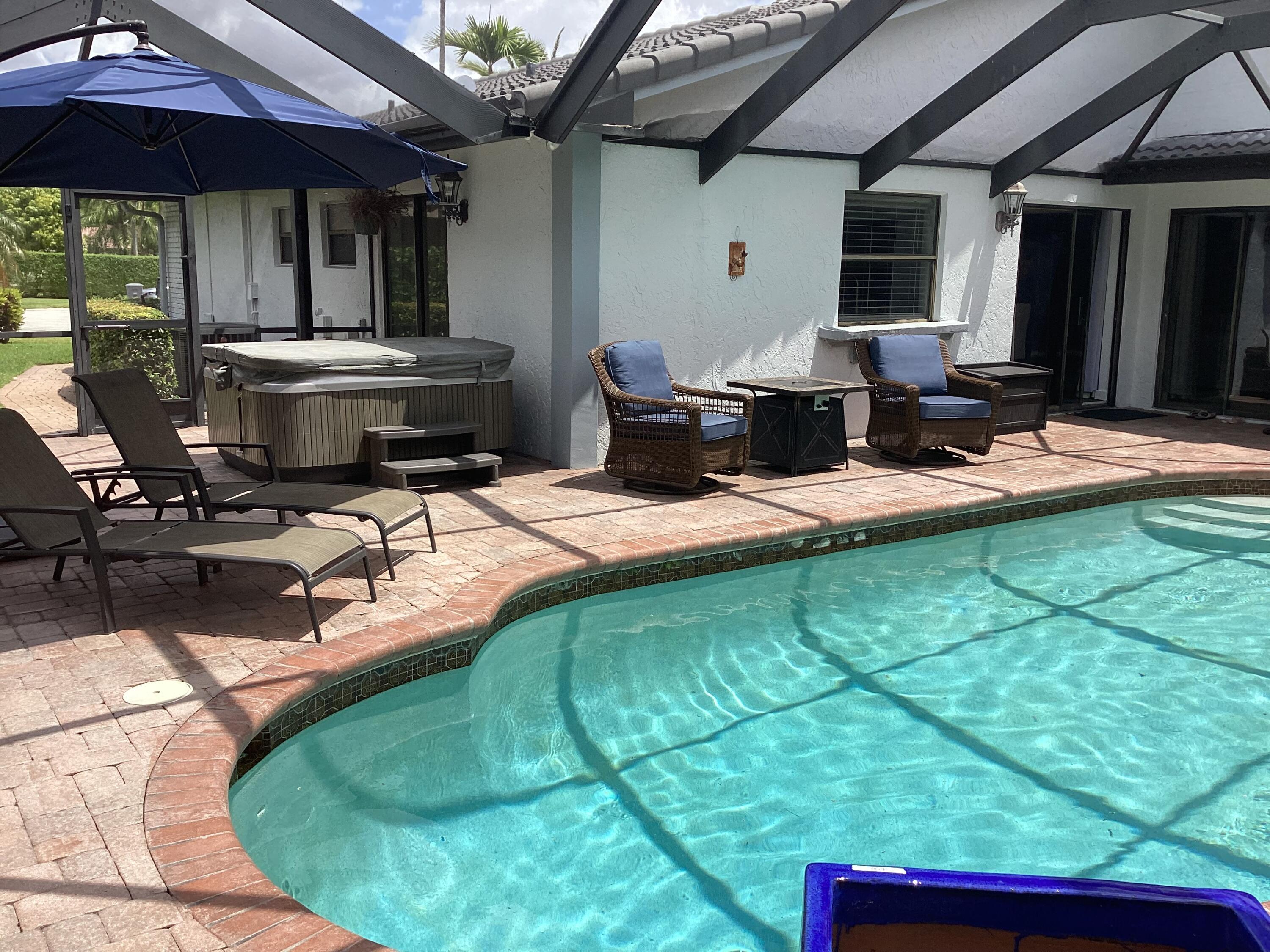 10496 Augusta Court Boca Raton, FL 33498 - Photo 33 of 41 Screened Pool