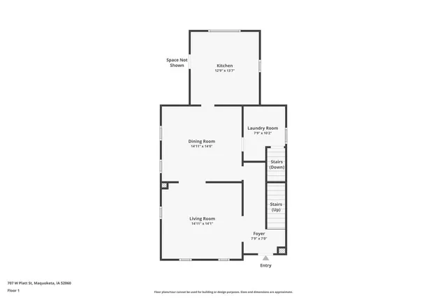 a picture of a floor plan