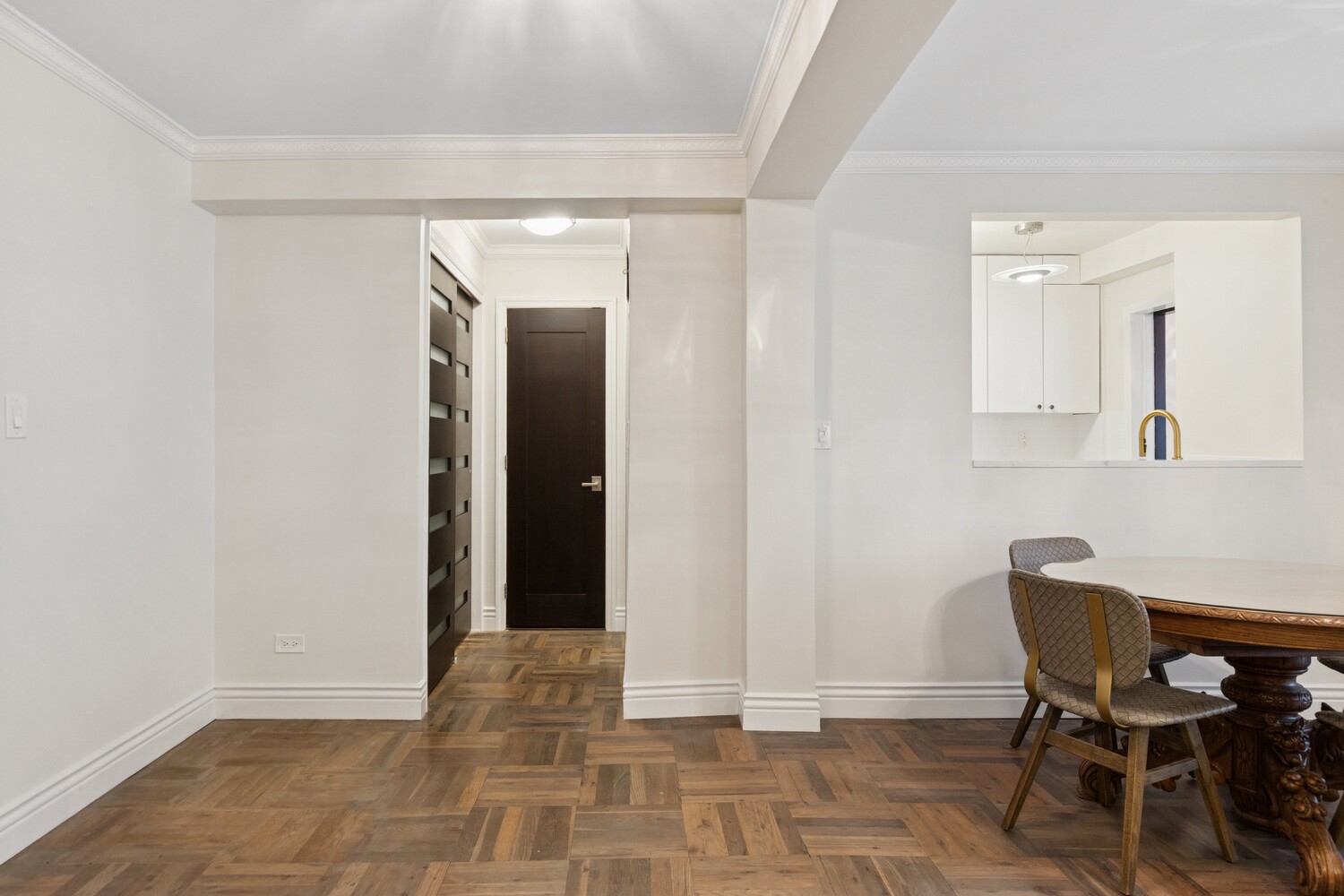 13 West 13th Street, Unit 7FS Manhattan, NY 10011 - Photo 9 of 11 a view of a livingroom and dining room