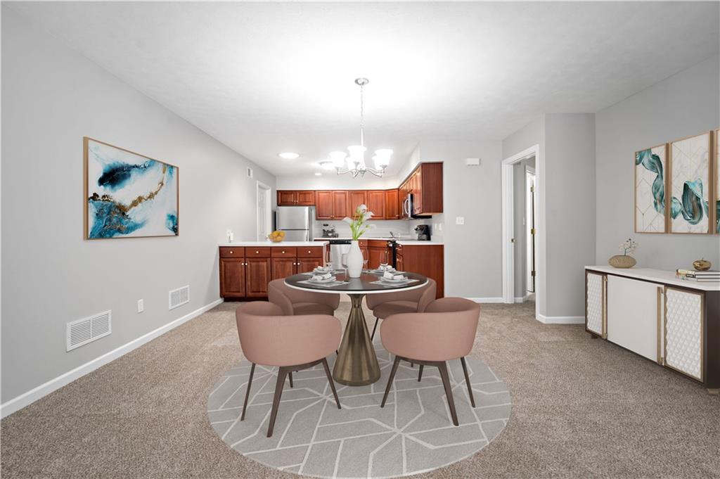 179 Rana Lane Gibsonia, PA 15044 - Photo 14 of 25 a view of a dining room with furniture