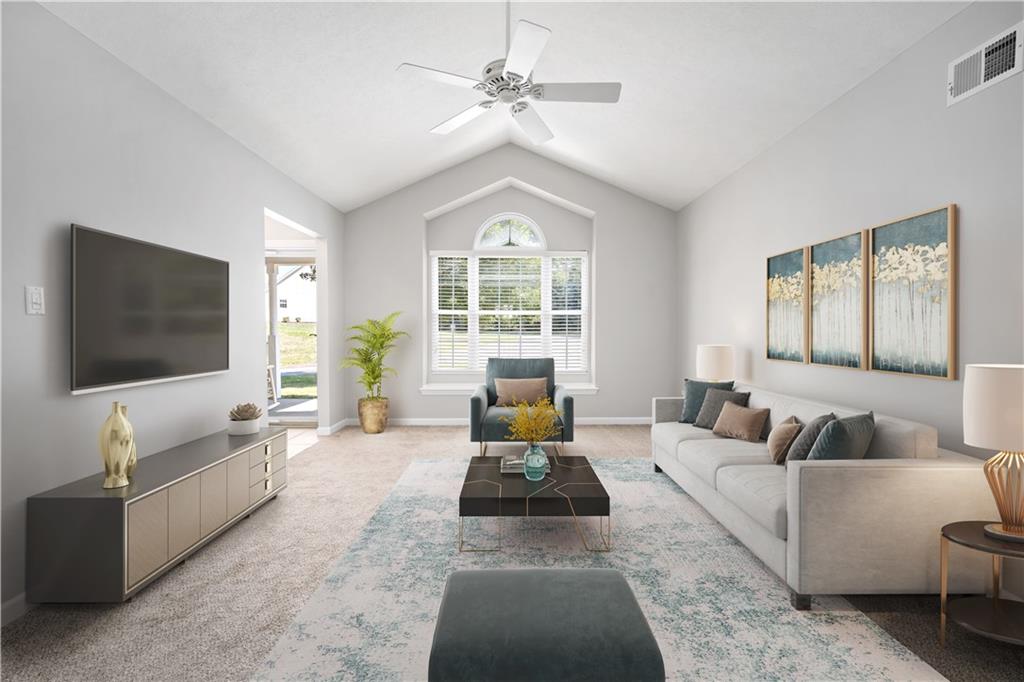 179 Rana Lane Gibsonia, PA 15044 - Photo 7 of 25 a living room with furniture and a flat screen tv