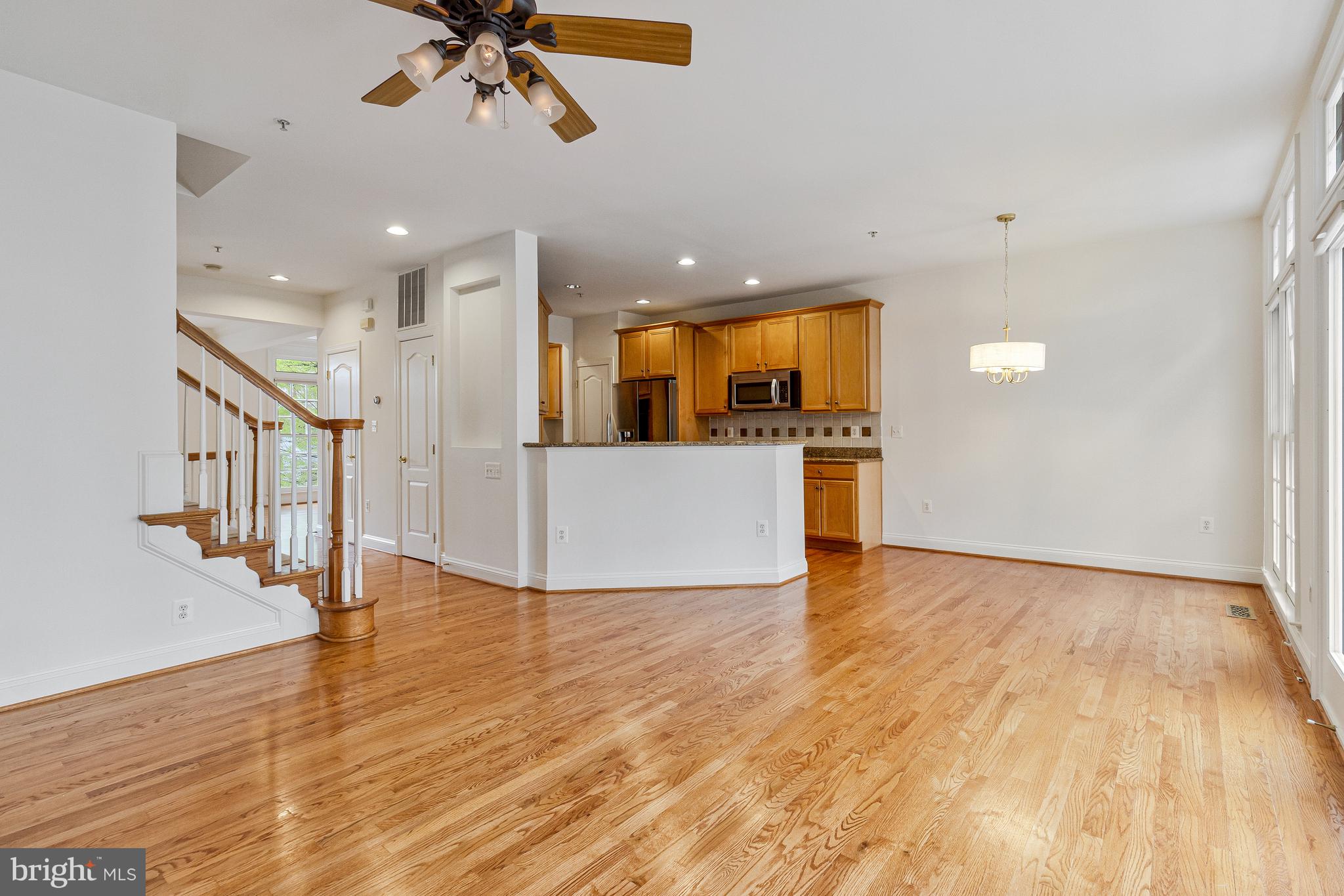 1646 Colonial Hills Drive McLean, VA 22102 - Photo 17 of 39 a view of a kitchen with a sink and a refrigerator
