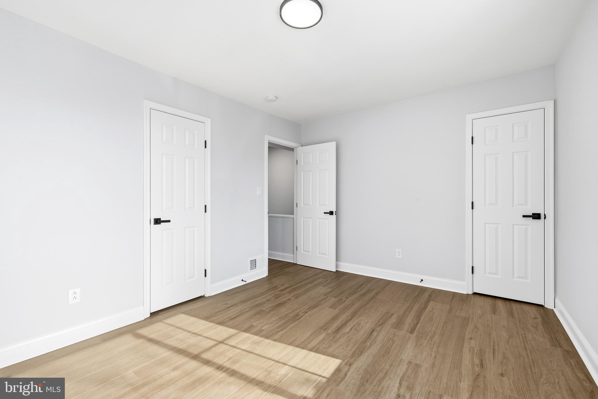 334 Nicholson Street Northeast Washington, DC 20011 - Photo 17 of 23 3rd Bedroom features 2 closets